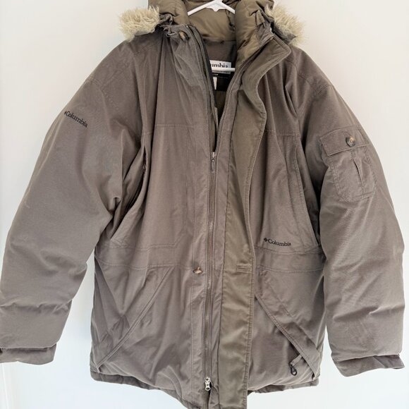 🧥❄️ Columbia Men’s Heavyweight Insulated Parka – Olive – Size L - Picture 7 of 16